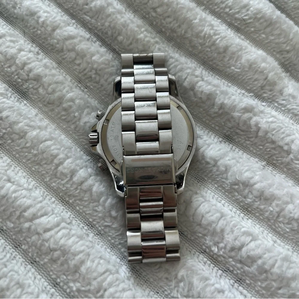 Michael Kors Silver Stainless Steel Watch